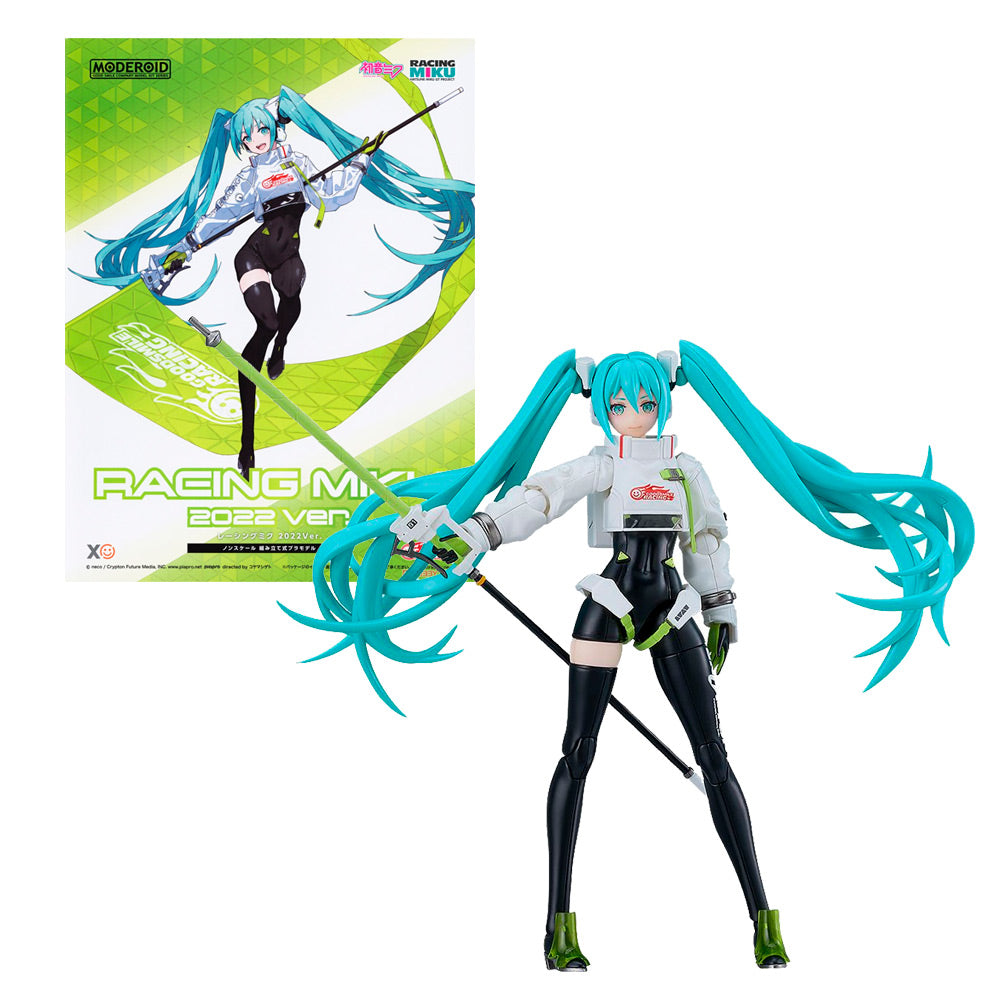 MAQUETA MODEROID RACING MIKU 2022 VER. MAQUETA MODEROID RACING MIKU 2022 VER.